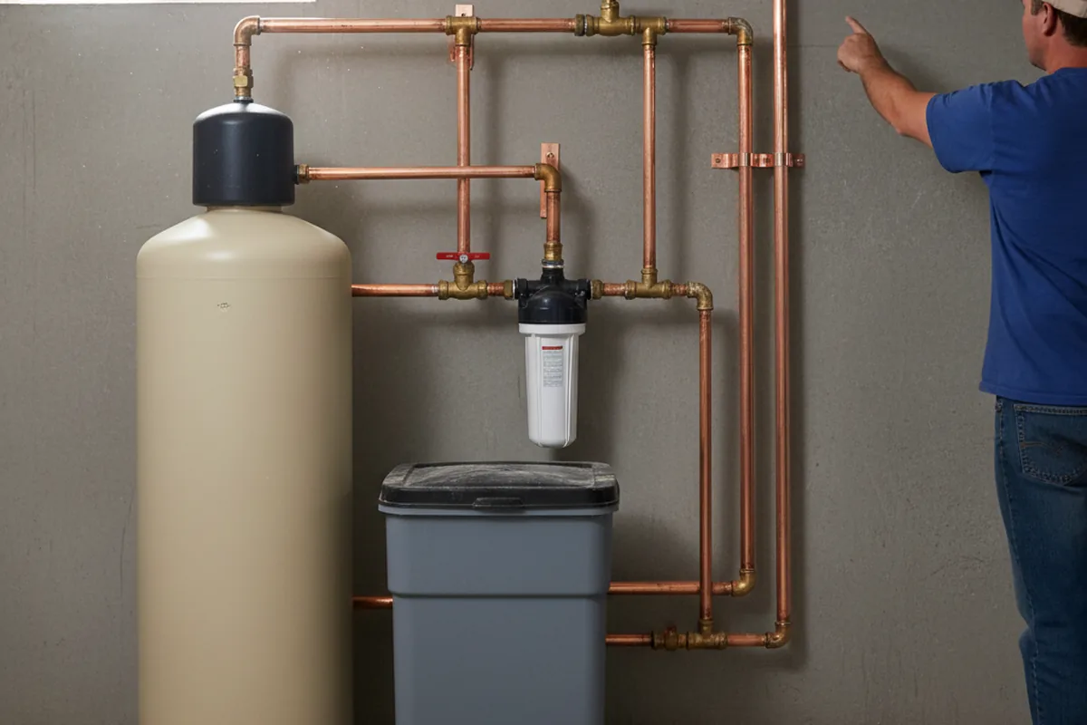 Whole-house water treatment system installed in Tavares
